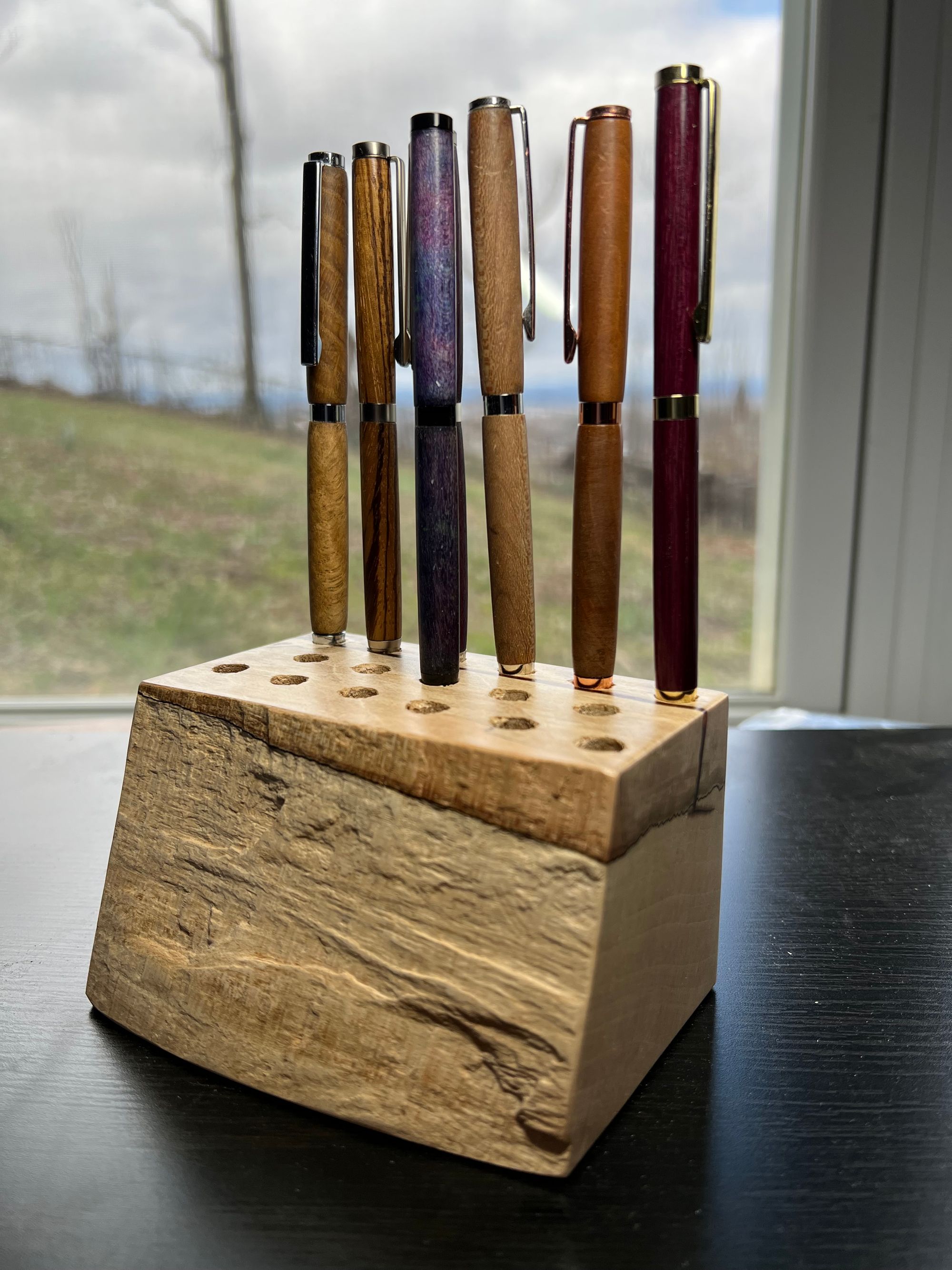 Maple Scrap Pen Display