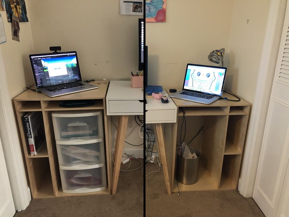 Kids' Desk Shelves